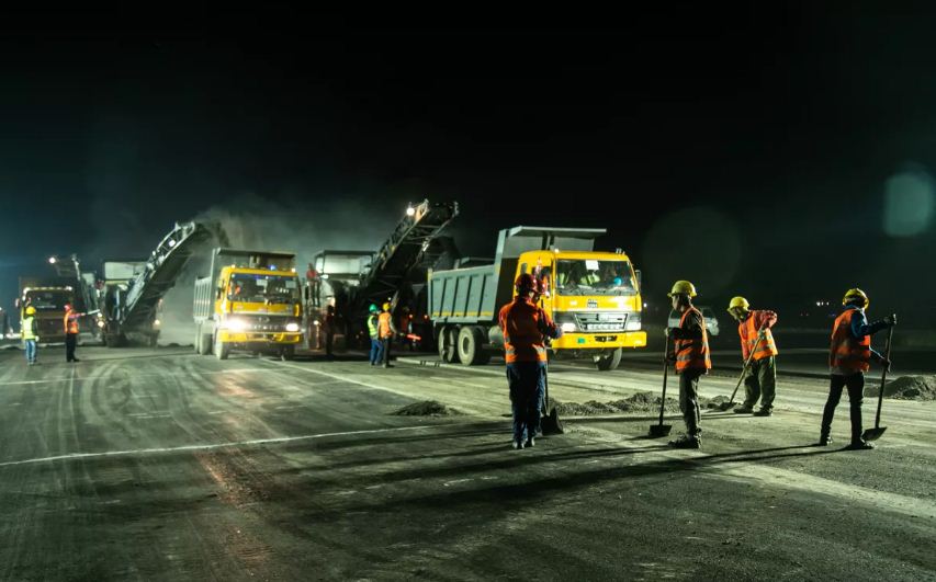 यसरी हुँदैछ अन्तर्राष्ट्रिय विमानस्थलको मर्मत