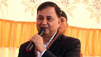उपप्रधान तथा रक्षामन्त्री ईश्वर पोखरेल