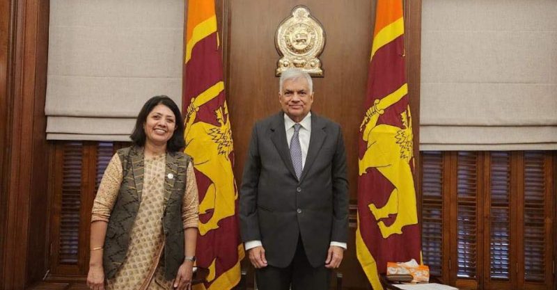 परराष्ट्रमन्त्री पौड्यालद्वारा श्रीलङ्काका राष्ट्रपतिसँग भेटवार्ता