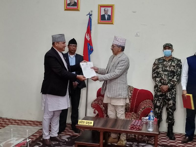 मुख्यमन्त्रीमा कांग्रेसका शाह