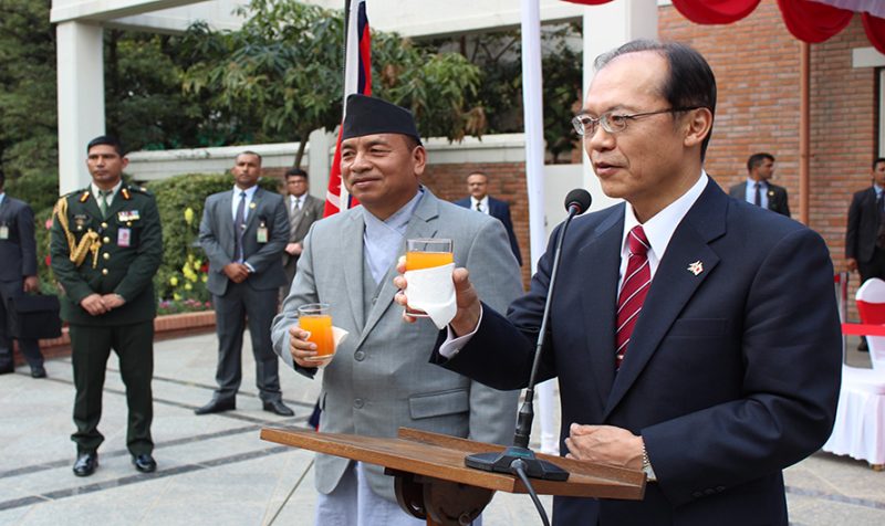 जापानी राजदूतावासको समारोहमा उपराष्ट्रपति पुन उपस्थित