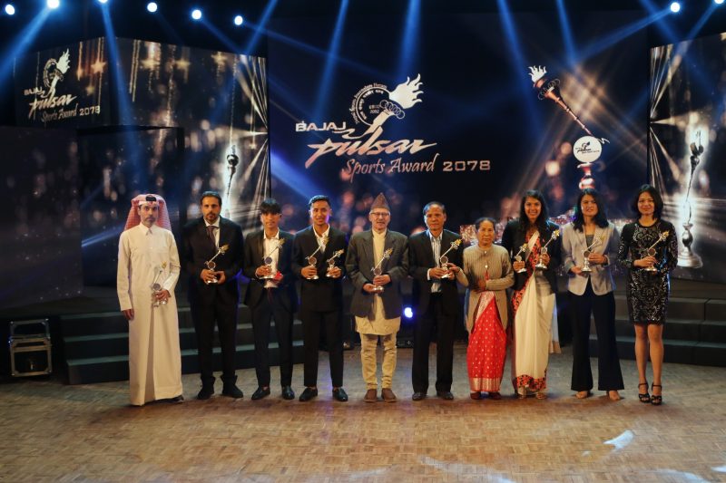 पल्सर स्पोर्ट्स अवार्ड : अन्जन र अरुणा वर्षको उत्कृष्ट खेलाडी