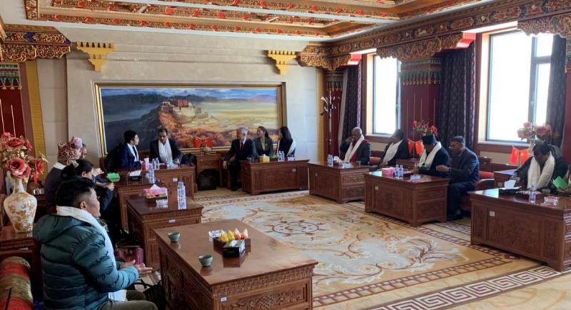 माओवादी केन्द्रको प्रतिनिधिमण्डल