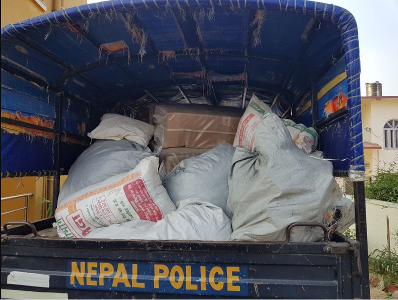 भन्सार छलीका सामान बरामद