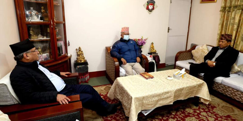 प्रधानमन्त्री दाहाल नेपाल निवासमा