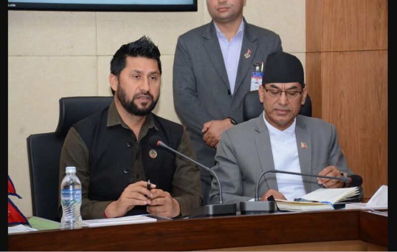 उपप्रधानमन्त्री लामिछाने
