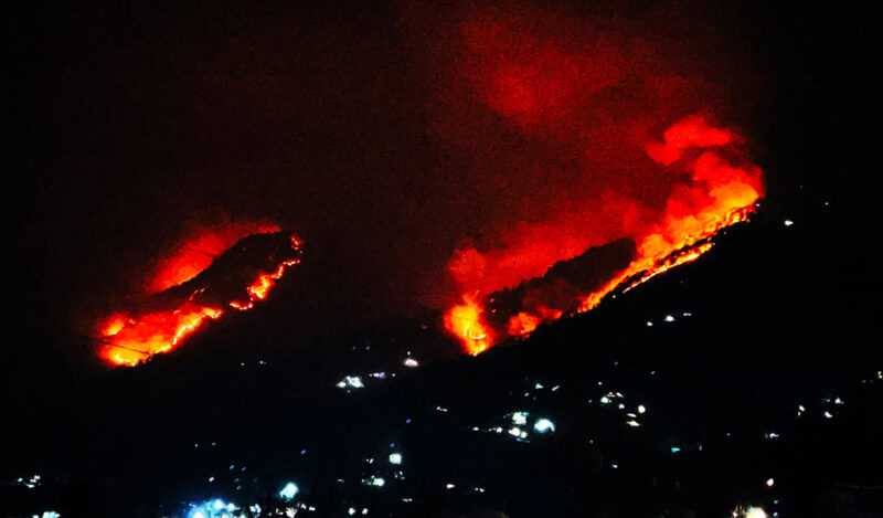 जङ्गलभरि आगलागी