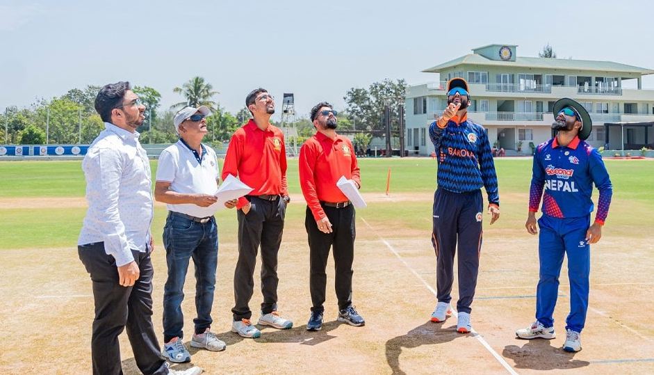 नेपाल बरोडासँग ३७ रनले पराजित