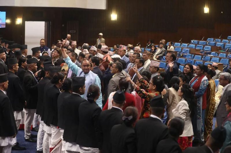 प्रतिनिधिसभाको बैठक स्थगित प्रतिनिधिसभाको बैठक स्थगित