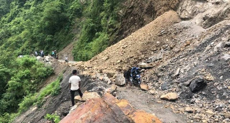 कर्णाली करिडोर अवरुद्ध