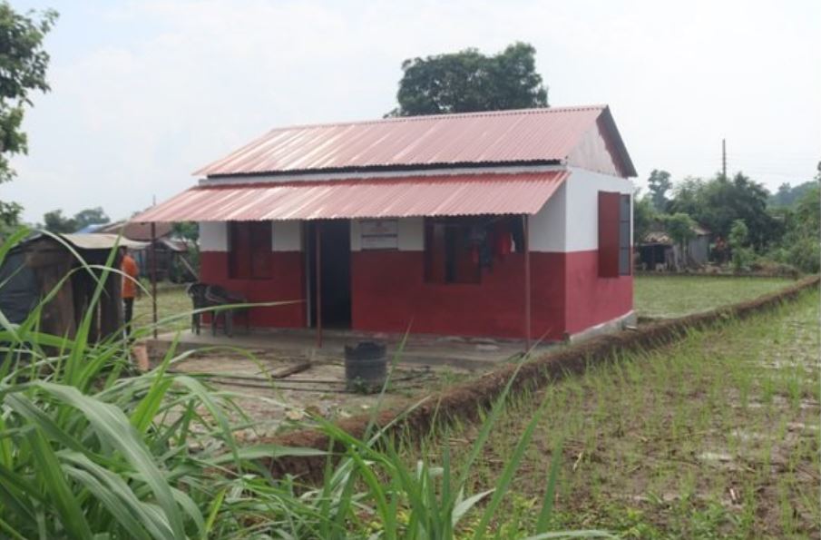 चेपाङ परिवारलाई नयाँ घर