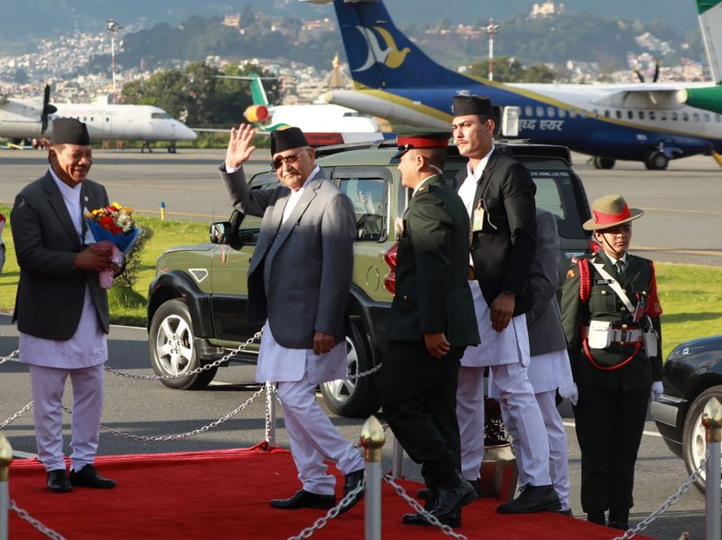 प्रधानमन्त्री ओली