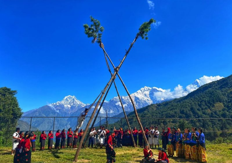 दशैंमा गाउँ नै रमाइलो....
