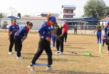 यु–१९ क्रिकेट : महिला टिमको बन्द प्रशिक्षण सुरु