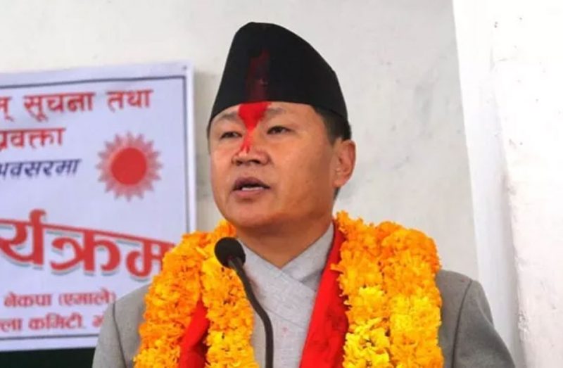 सङ्घीय लोकतान्त्रिक गणतन्त्रको विकल्प राजसंस्था हुन सक्दैन् : नेता राई